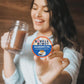 Double Donut Coffee Blueberry Flavored Coffee Pods, Medium Roast, 20 Count, Compatible with Keurig K Cups