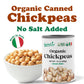 Food To Live Organic Canned Chickpeas, 14 Oz (Pack Of 4) - Unsalted Non-Gmo Garbanzo Beans. Vegan. Good Source Of Fiber And Prot