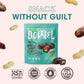 Dorrel - Belgian Dark Chocolate Covered Dates (Medjool) With Salted Peanuts Stuffing, High Energy Vegan Choco Snack, Delicious,