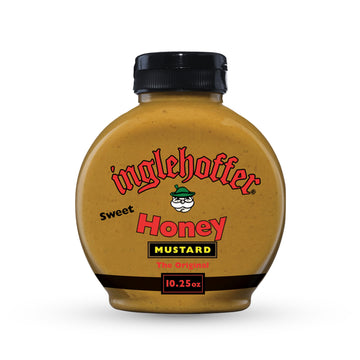 Inglehoffer Original Sweet Honey Mustard, 10.25 oz Squeeze Bottle