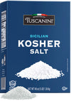 Tuscanini Coarse Kosher Salt, Medium Grind, 48 Ounce, Product of Italy, Sicilian Sea Salt