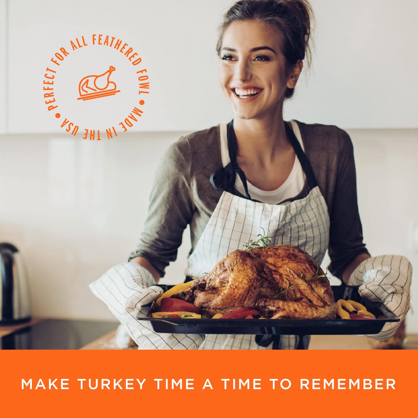 Fire & Flavor Turkey Perfect Natural Dry Rub - Turkey and Chicken Seasoning - Herbs, Spices & Seasonings - Seasonings for Cookin
