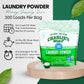 Charlies Soap Hypoallergenic Laundry Detergent Powder 8Lb Bag, Pack Of 4 (1200 Loads Total) Fragrance Free Plant Based Deep Clea