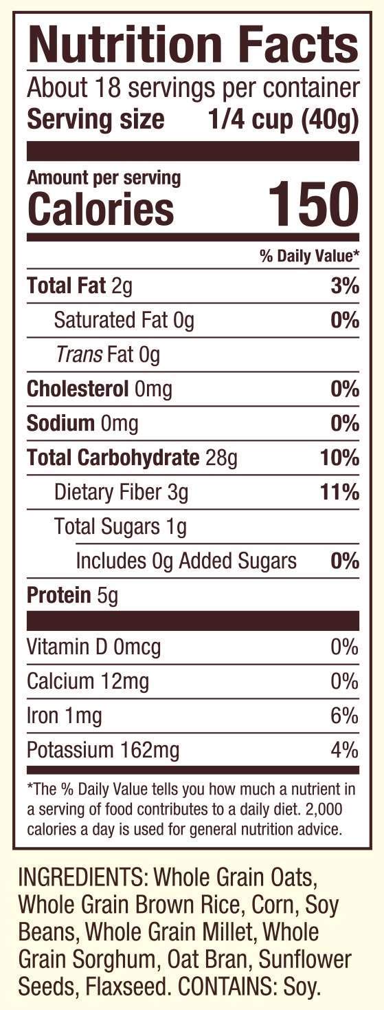 Bob'S Red Mill Gluten Free 8 Grain Hot Cereal, 25 Oz (Pack Of 4)
