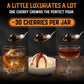 Cocktail Amarena Cherries In Syrup, 10Oz (30+ Count) - Enhanced Spirit-Inspired Flavor Spirit-Inspired Flavor Cocktail Garnish - Black Cherries For Old Fashioned, Manhattan And Desserts, Made In Usa - Spirit-Inspired Flavor Gifts For Men Dads