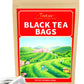 TeeLux Black Tea Bags, Natural Pure Black Tea, Smooth & Full-Bodied Flavor, Caffeinated, 100 Count Tea Bags