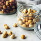 Food To Live - Organic Blanched Roasted Hazelnuts, 8 Ounces - Non-Gmo, Dry Roasted Filberts, No Skin, Whole Nuts, Unsalted, Kosh
