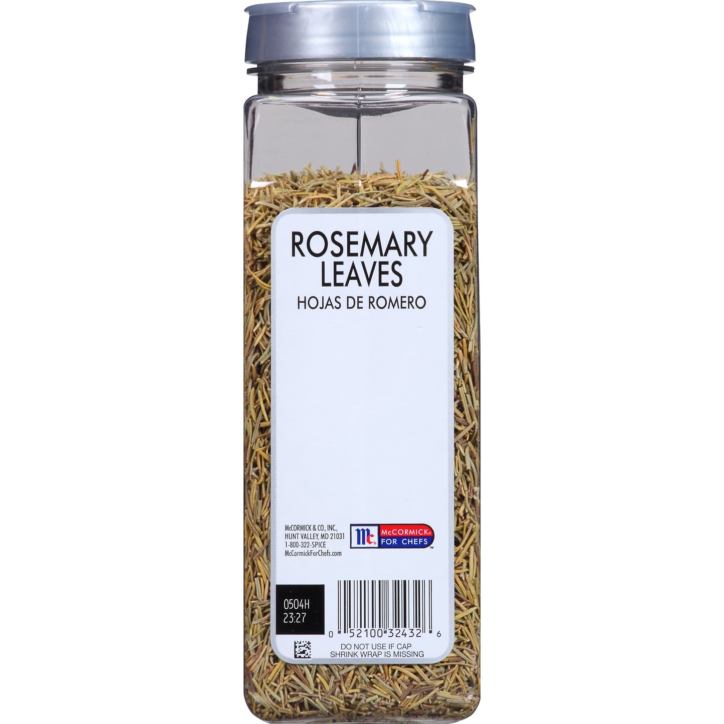 McCormick Culinary Dried Rosemary Leaves, 6 oz - Perfect for Seasoning and Cooking