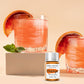 Orange Luster Dust Edible Glitter For Cakes Cocktails - 10G Colaele Edible Shimmering Dust For Chocolates, Metallic Food Colorin
