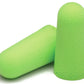 Pura-Fit Single-Use Earplugs, Cordless, 33Nrr, Bright Green, 200 Pairs