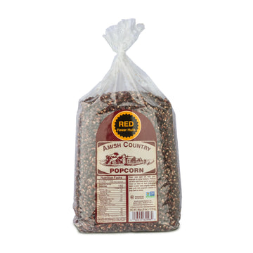 Amish Country Popcorn | 6 lbs Bag | Red Popcorn Kernels | Old Fashioned, Non-GMO and Gluten Free (Red - 6 lbs Bag)