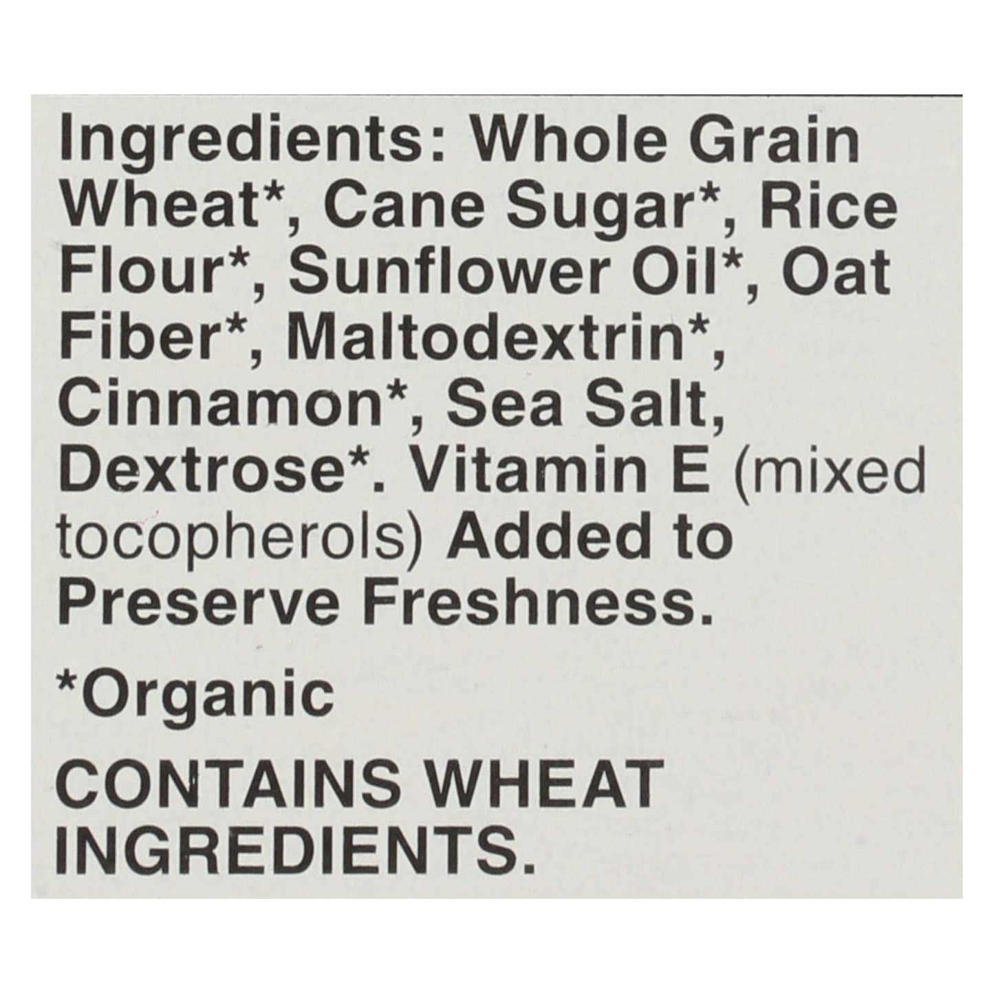 Organic Cinnamon Crunch Cereal (Case Of 10)