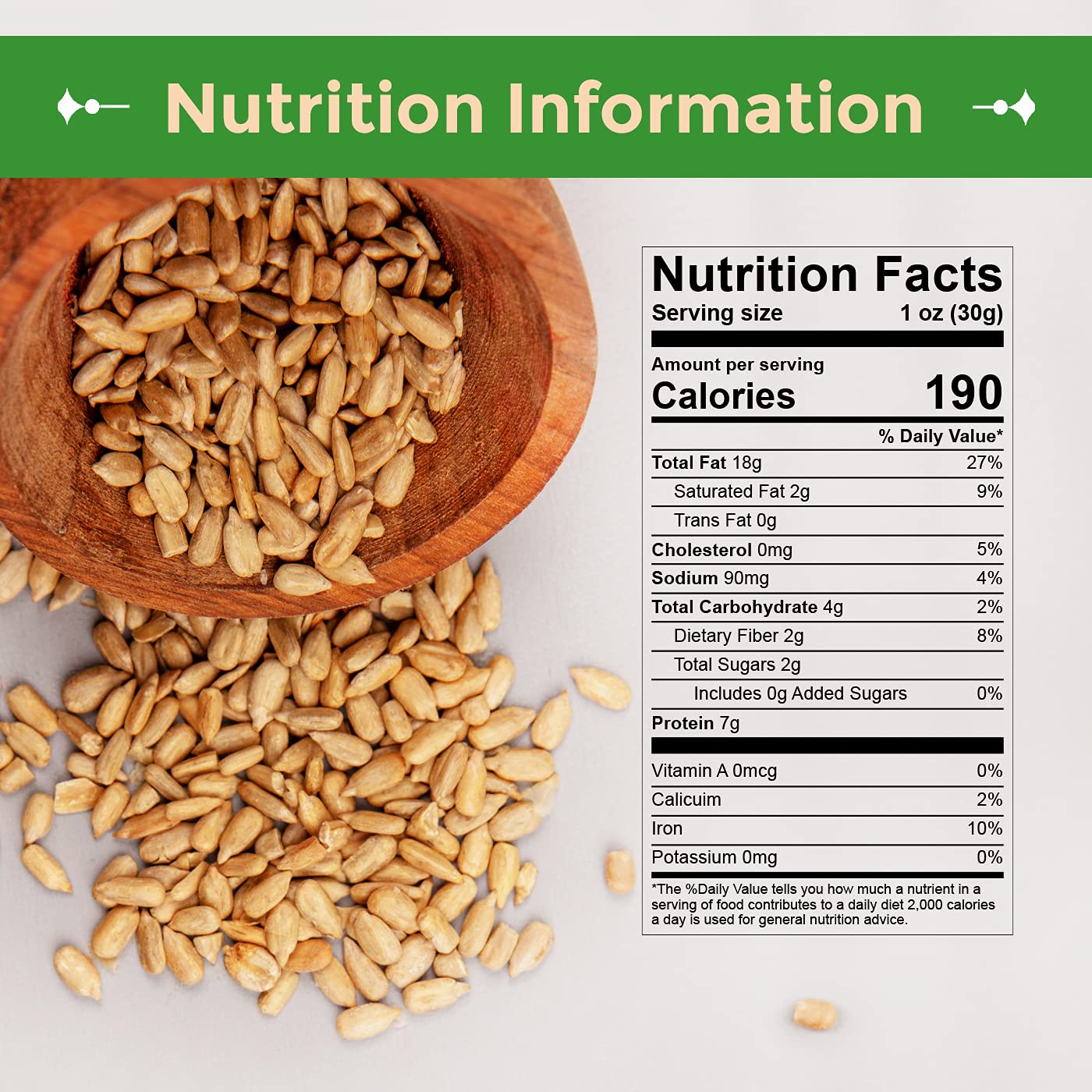 Sincerely Nuts Sunflower Seeds Roasted and Salted, Hulled | No Shell, Gluten-Free Snack, Vegan, and Kosher Certified,3(LB) Bag