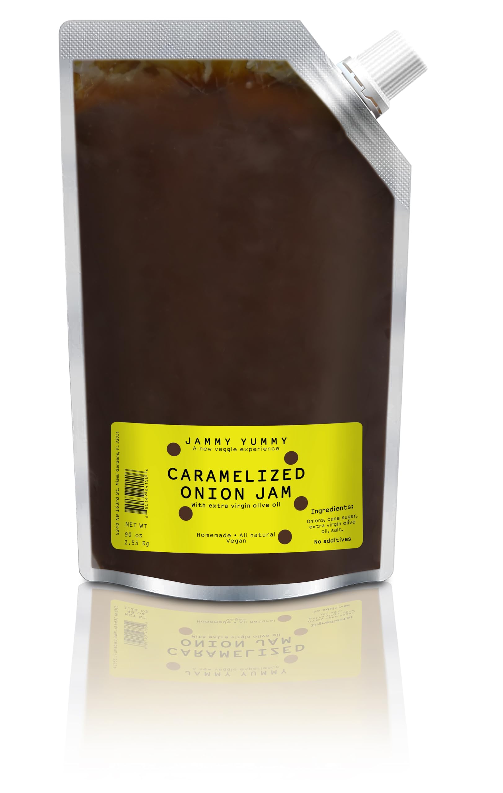 JAMMY YUMMY Jams (90oz Pouch, Caramelized Onion)