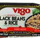 Vigo Authentic Black Beans & Rice, Low Fat, 8Oz (Black Beans & Rice, Pack Of 4)