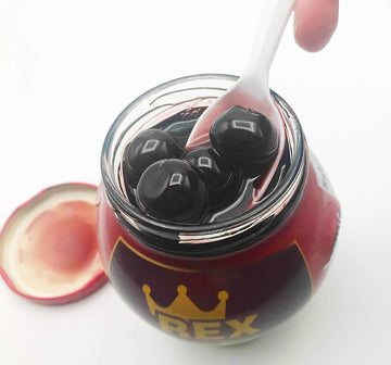 Sanniti Rex Amarena Cherries In Syrup, 35.27 Ounce