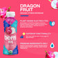 Berri Fit Organic Dragon Fruit Sports Drink - Plant-Based Electrolyte Beverage, Low Calorie, 4 Pack, 16oz