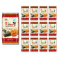 UNHAS ASIAN SNACK BOX Korean Crispy Seasoned Seaweed Snacks, Kimchi Spicy, 12 Pack, 100% Natural Laver, Green