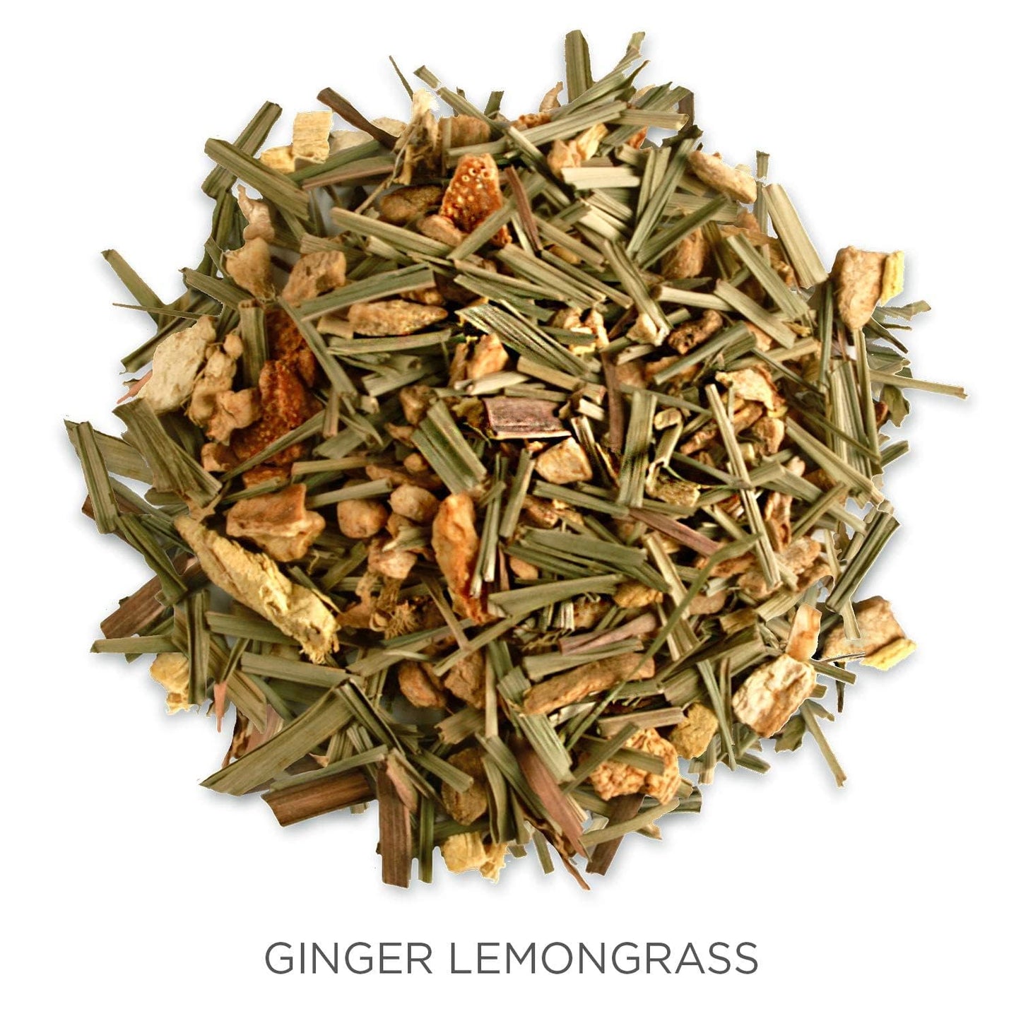 Tea Forte Ginger Lemongrass Herbal Tea Blend, Caffeine-Free, 40 Count Event Box, Individually Wrapped Pyramid Infusers