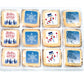 Happy Holidays Cookies Gift Basket For Men Women Kids | Holiday Gourmet Corporate Food Gift Individually Wrapped | 12 Decorated Sugar Cookies Winter