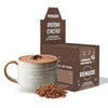 Renude Reishi Cacao Mushroom Hot Chocolate - 10 Servings, Organic Ingredients, Cacao Powder, Coffee Alternative