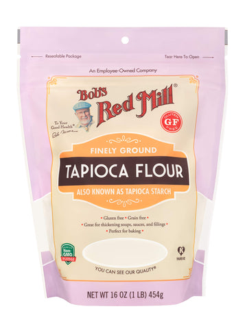 Bob'S Red Mill Finely Ground Tapioca Flour, 16-Ounce (Pack Of 4)