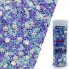 Snowflake Sprinkles Blue & White & Purple Christmas Sprinkles Mixed size snowflake Stars Jimmies CakeCookie Decorating Perfect f