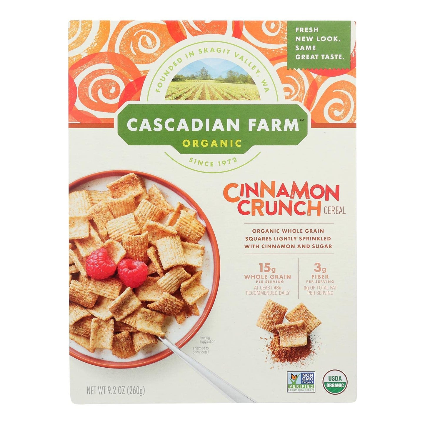 Organic Cinnamon Crunch Cereal (Case Of 10)