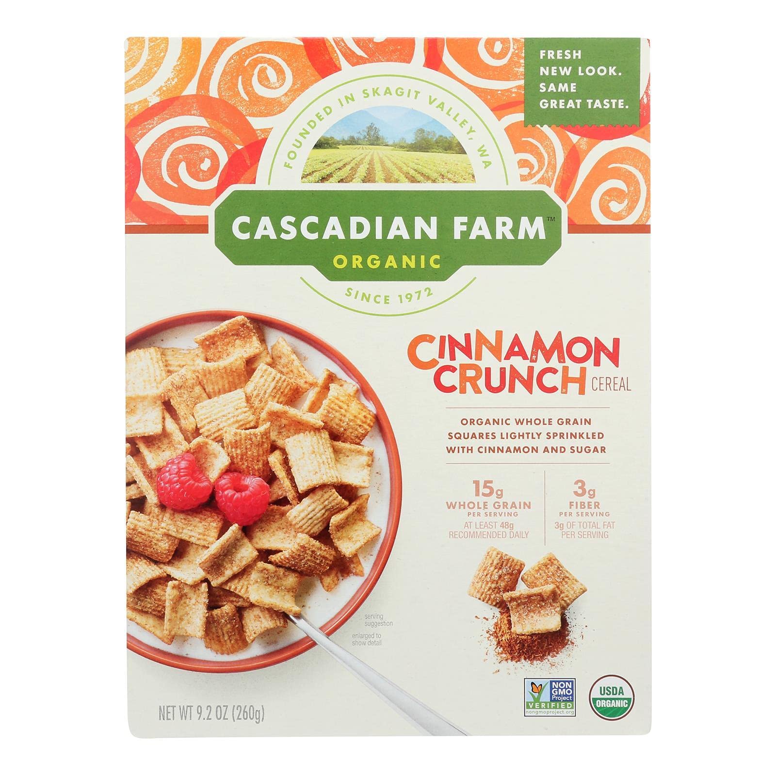 Organic Cinnamon Crunch Cereal (Case Of 10)