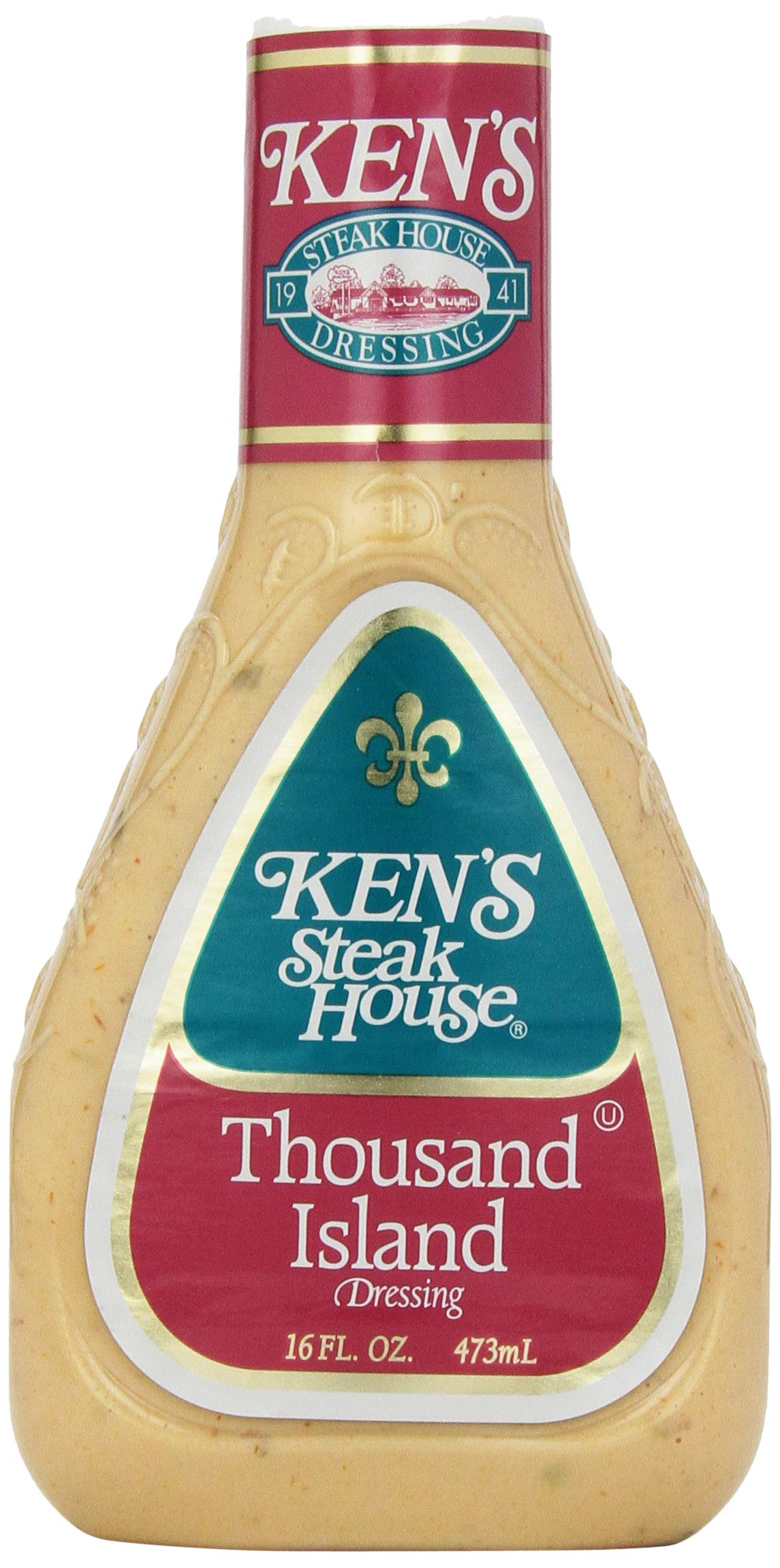 Kens Foods 1000 Island Sald Dressing, 16 Fl Oz