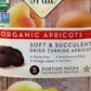 Sunny Fruit Organic Apricots, Soft and Succulent Dried Turkish Apricots