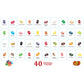 Jelly Belly Jelly Bean Gift Box - 40 Flavors, 16 oz, Multicolor