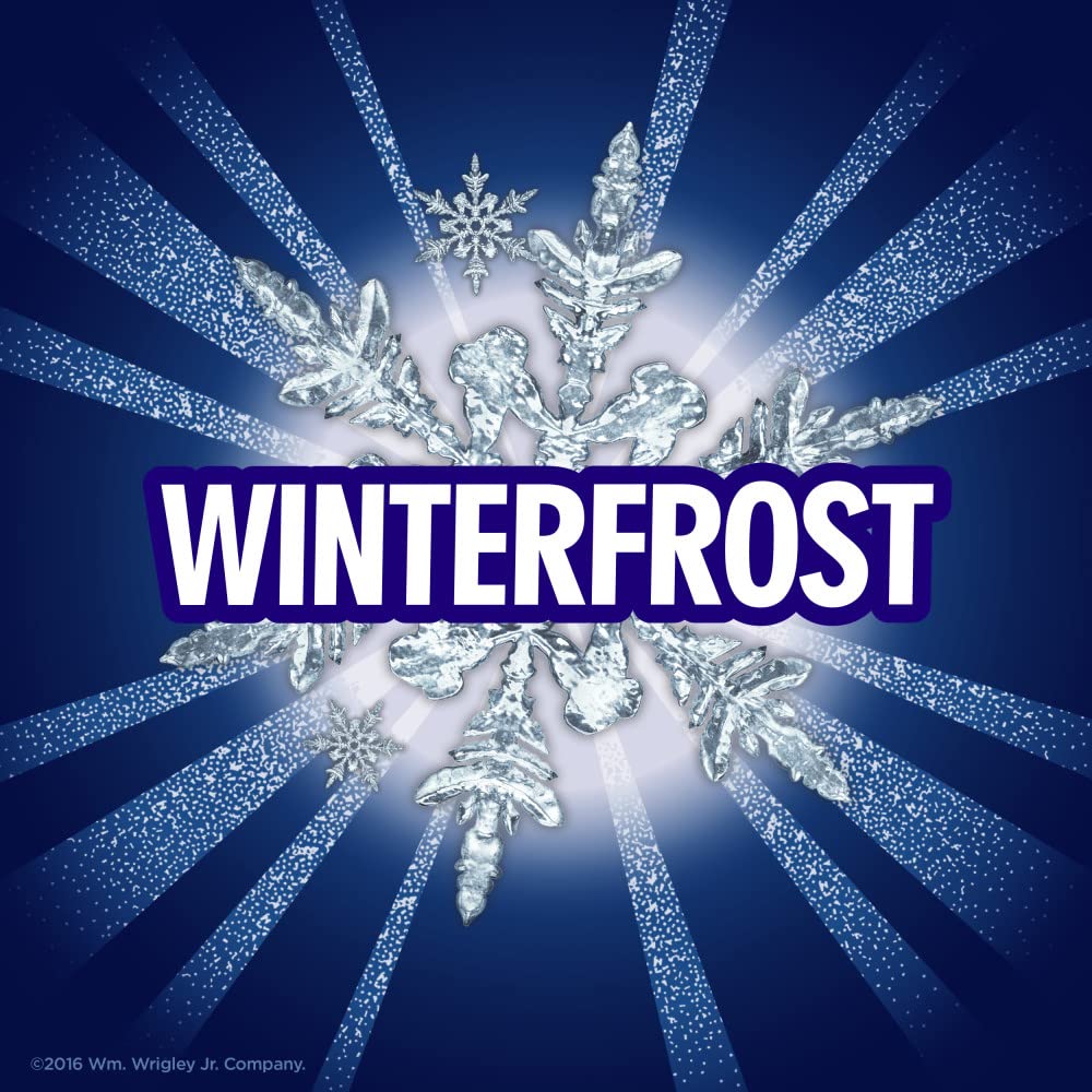 ECLIPSE Winter Frost Sugar-Free Chewing Gum, 8 Packs of 18 Count - Refreshing Flavor, Perfect for On-the-Go Chewing