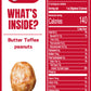 Fisher Butter Toffee Peanuts, 42 oz (Pack of 6) - No Artificial Colors or Flavors, Perfect Snack for Sharing