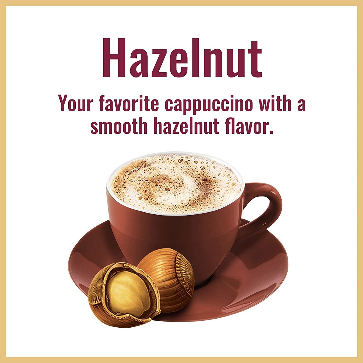 Hills Bros. Cappuccino Hazelnut (14 Ounce (Pack Of 3))