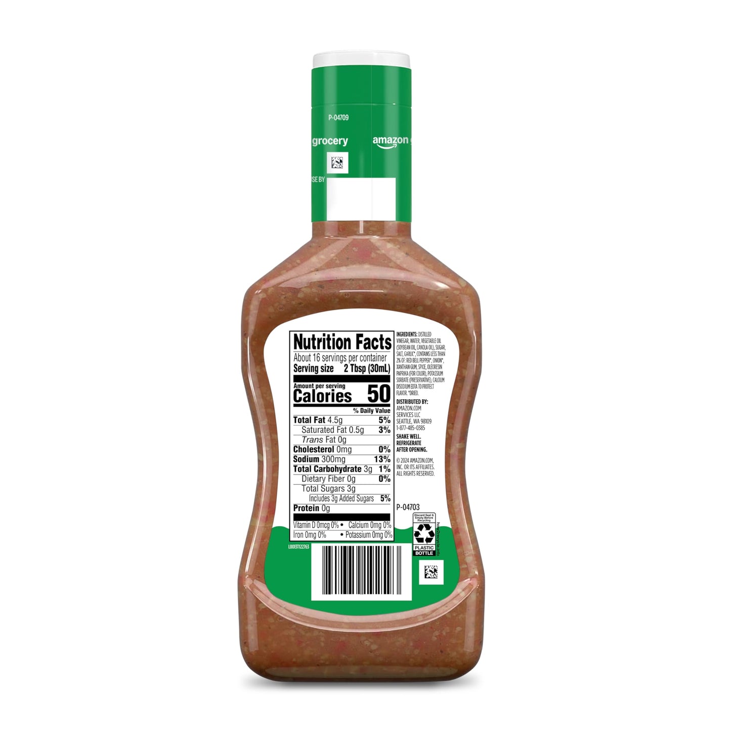 large online retailer Grocery Zesty Italian Dressing, 16 Fl Oz, Pack of 1