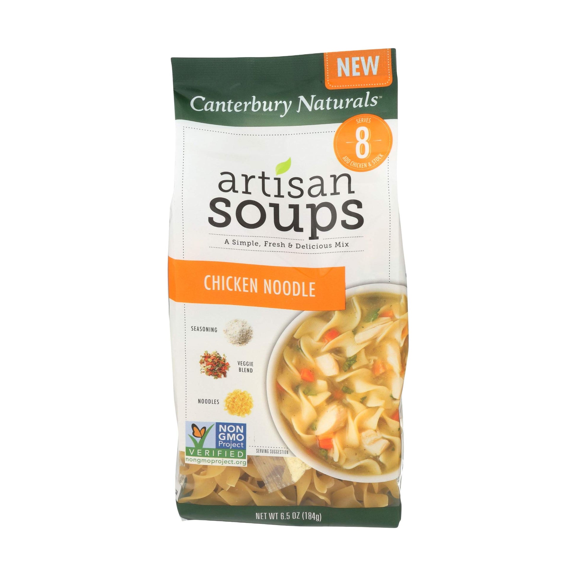 Canterbury Naturals Chicken Noodle Soup, 6.5 Ounce, Pack of 1