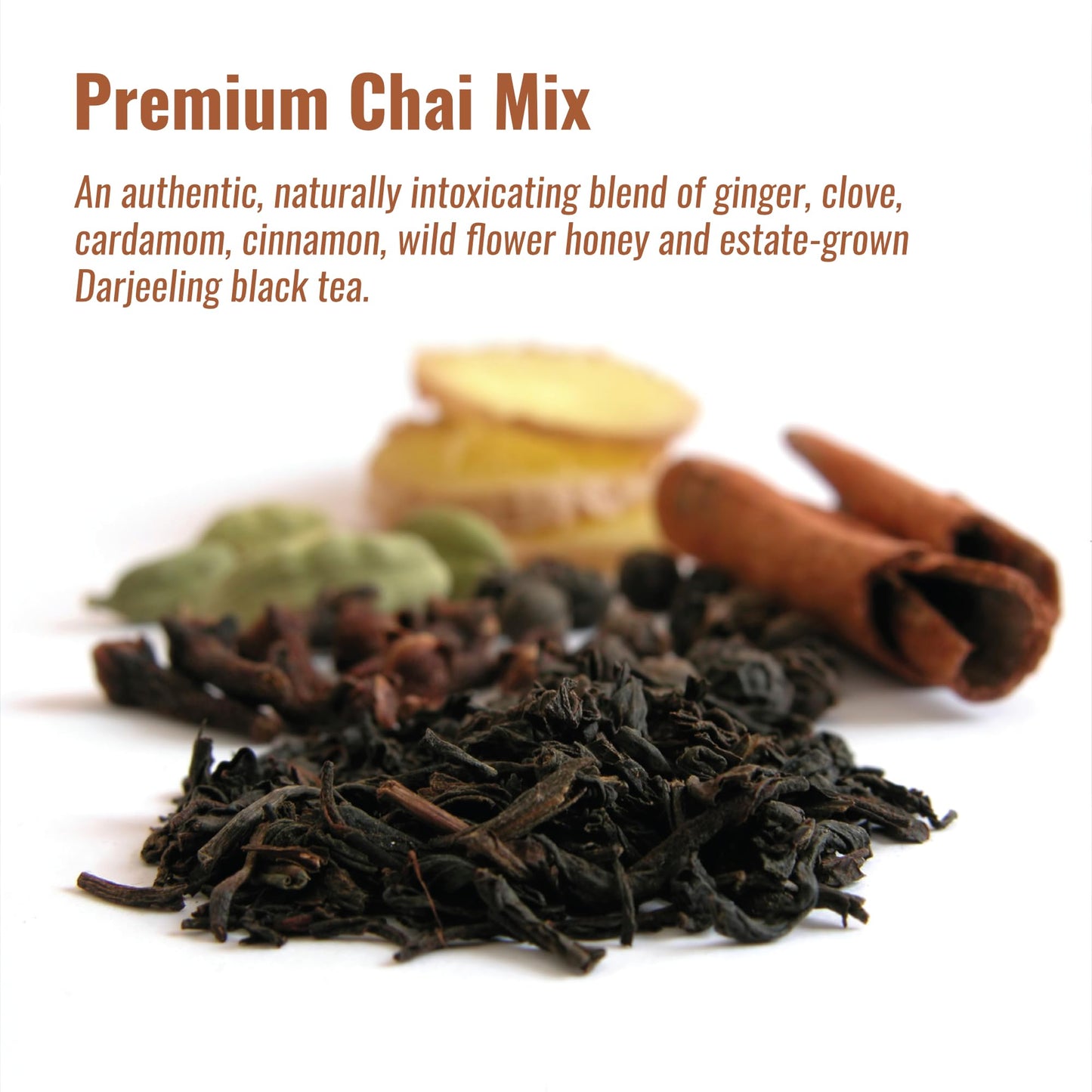 Mocafe Spiced Chai Tea Latte Powder Mix, 3 Pound Bulk Bag