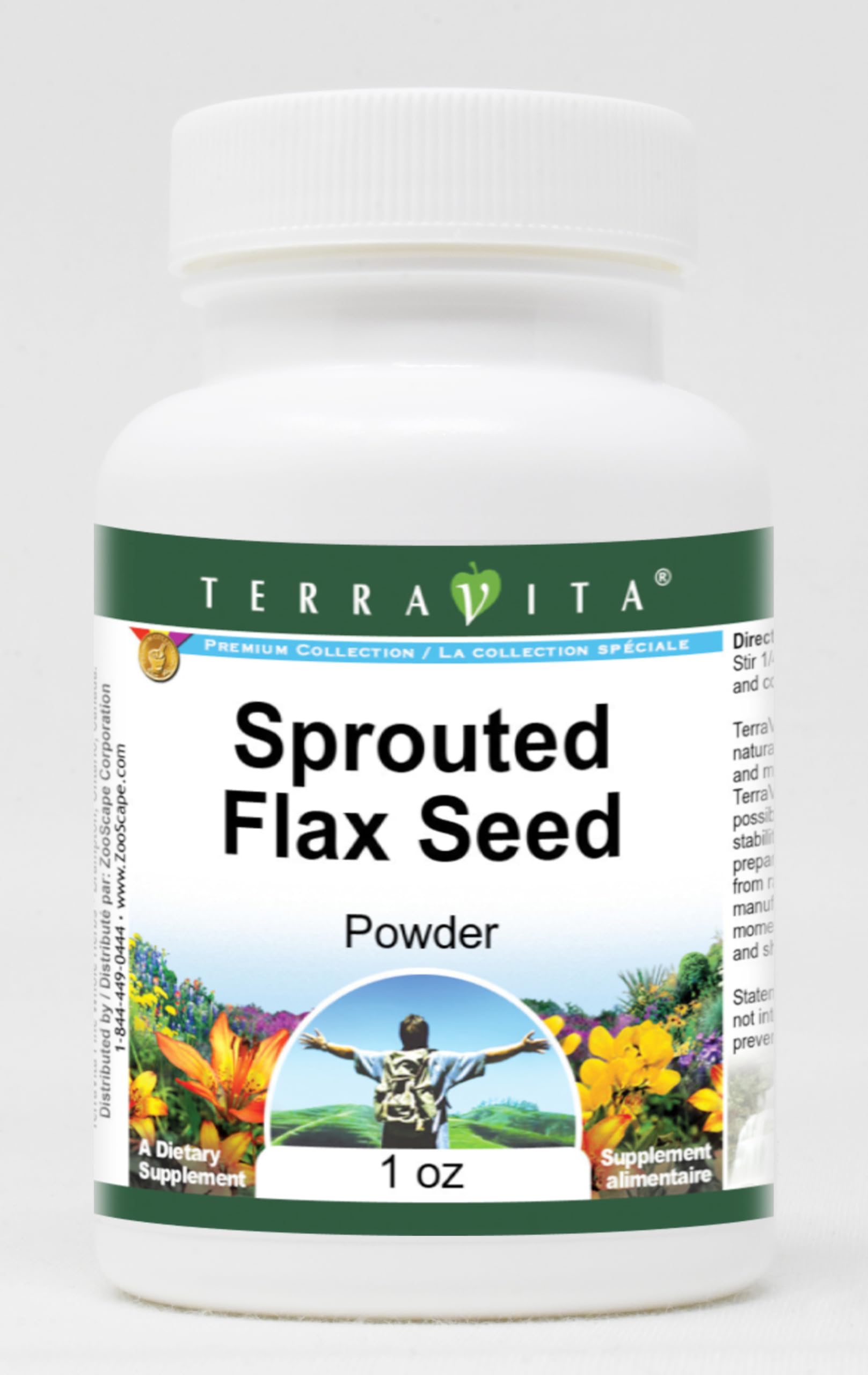 Sprouted Flax Seed Powder (1 oz, ZIN: 520148)