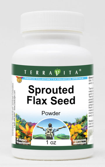 Sprouted Flax Seed Powder (1 oz, ZIN: 520148)