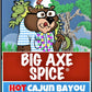 Big Axe Spice Black'Njack - Cajun, Blackening Seasoning Salt Free, Gluten Free, Sugar Free, Preservative Free - Vegan, Kosher &