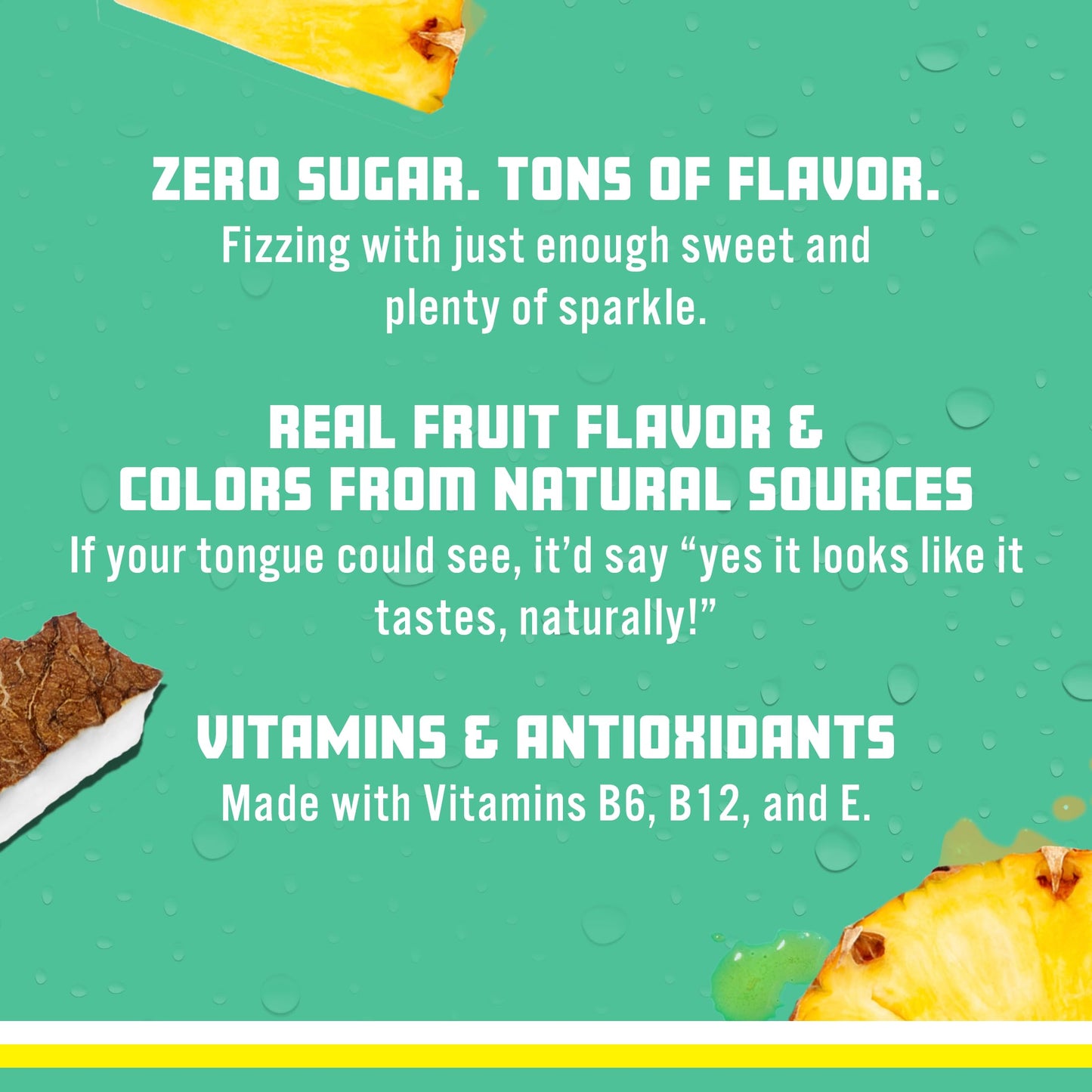 Sparkling Ice Coconut Pineapple Sparkling Water, Zero Sugar, 17 fl oz Bottles, Pack of 12