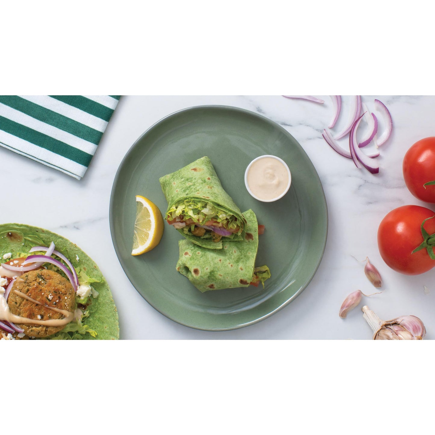 Mission Gluten Free Spinach Herb Tortilla Wraps, 6 Count, Trans Fat Free