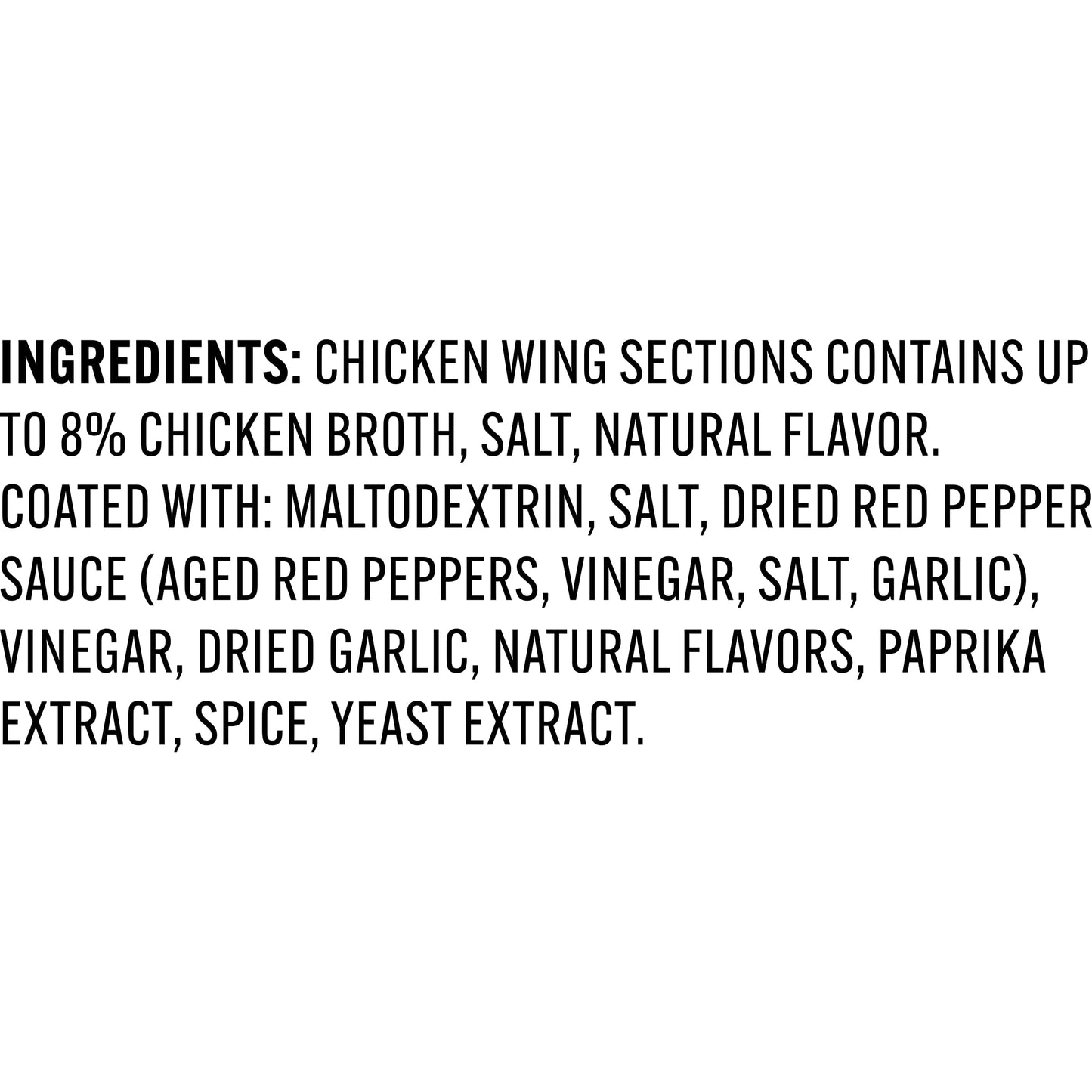 Tyson Buffalo Frozen Chicken Wings, 40 Oz Bag