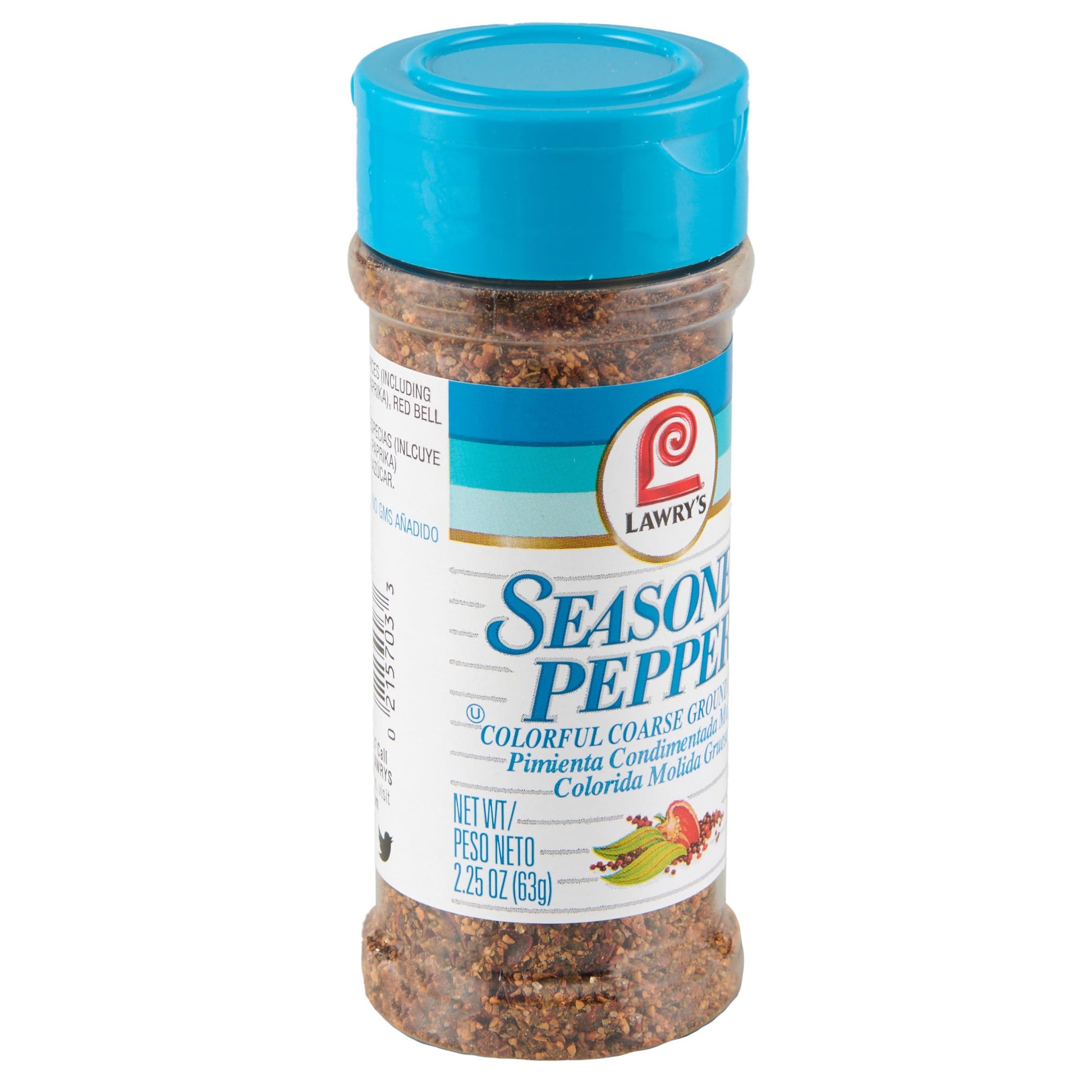 Lawry's Pepper Seasoning Course Ground, 2.25 Oz