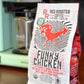 Red Rooster Coffee, Organic Funky Chicken Coffee - Medium-Dark Roast Whole Bean - Notes of Pecan Praline, Milk Chocolate Truffle