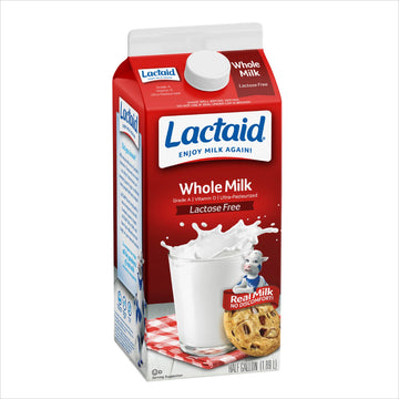 Lactaid Whole Milk, 64 fl oz