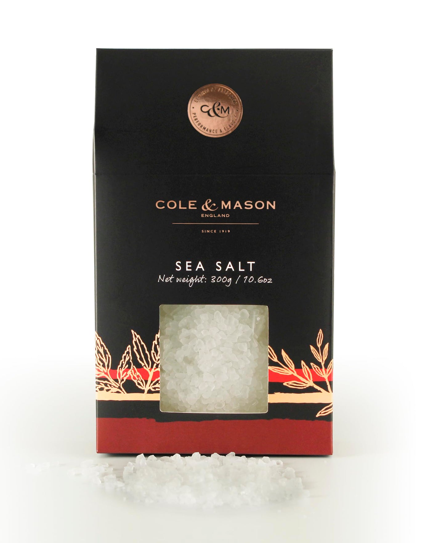 Cole & Mason Hfsp171 Premium Sea Salt Box Refill 10.6Oz