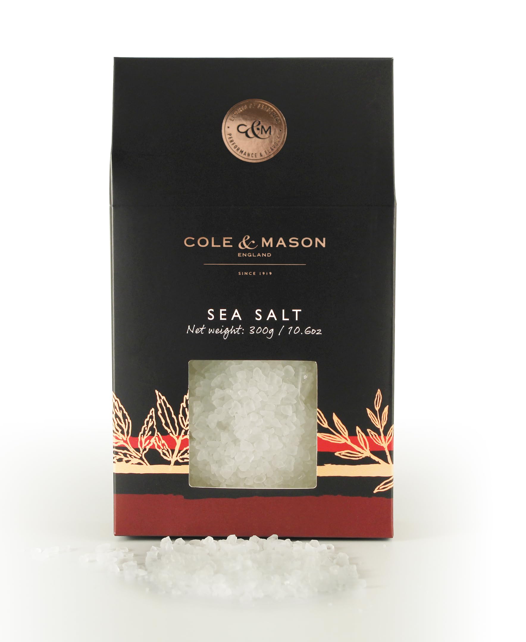 Cole & Mason Hfsp171 Premium Sea Salt Box Refill 10.6Oz