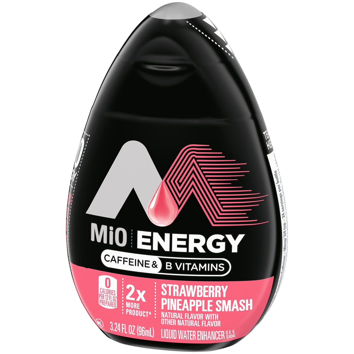 Mio Energy Liquid Water Enhancer, Pineapple Strawberry, 3.24 Fl Oz, 8 Count, Naturally Flavored